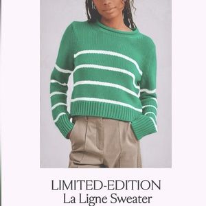 NWT Mini Marin Sweater size SMALL,
cropped yet chunky weight.